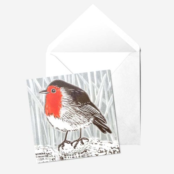 Winter Robin Card